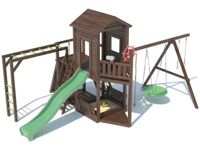 Детский игровой комплекс серия С2 модель 2