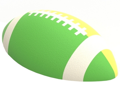 Резиновая фигура «Регбийный мяч»