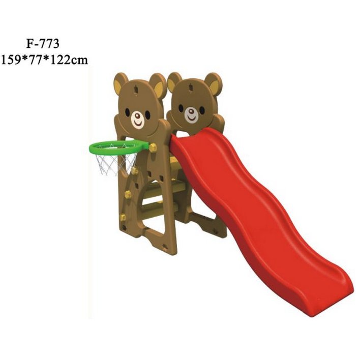 Детская горка «Медвежата» F-773
