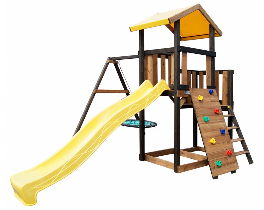 Детская площадка Пикник BlackWood с балкончиком 1