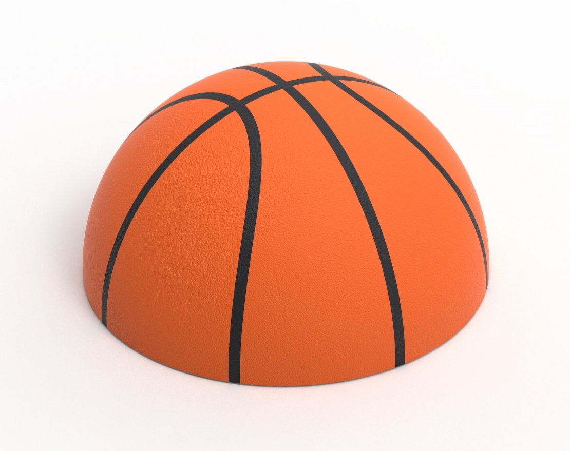 Резиновая фигура «Баскетбольный мяч»